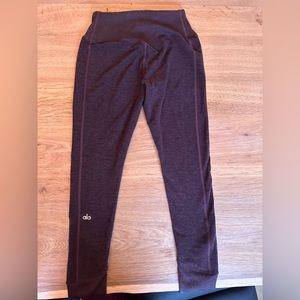 Alo - Soft Leggings - Small - Dark Plum
